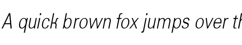 Preview of a_GroticLtNr Italic