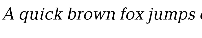 Preview of BalticaC Italic