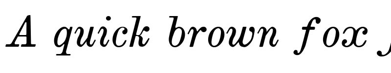 Preview of Brokgauz & Efron Italic