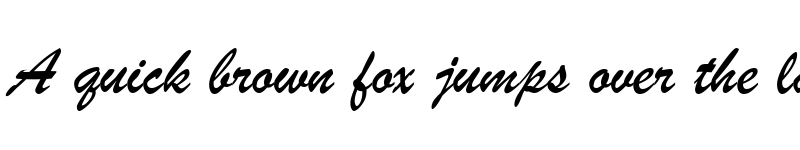 Preview of Brush Script MT Italic