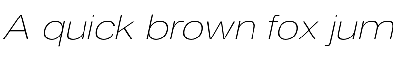 Preview of HeliosExtThin Italic