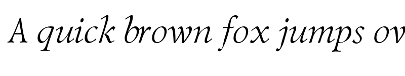 Preview of LazurskiC Italic