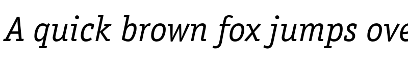 Preview of OfficinaSerifC Italic