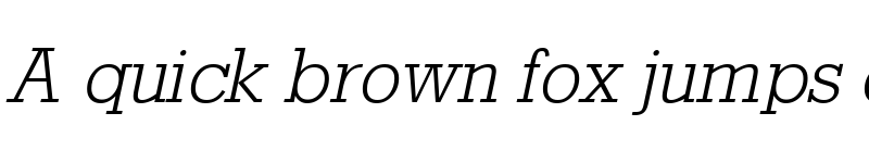 Preview of RodeoLight Italic