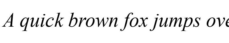 Preview of Times New Roman Italic